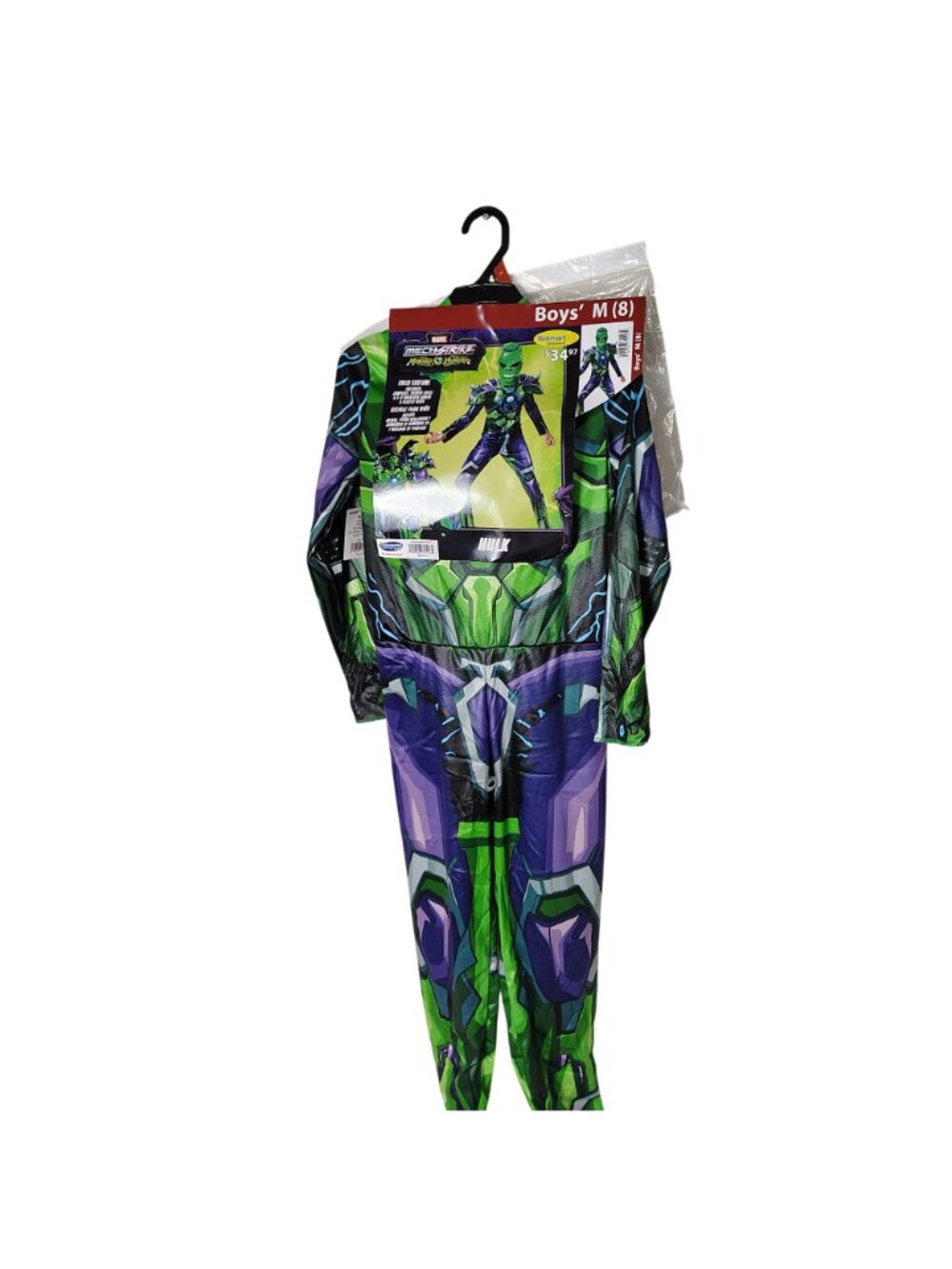 Marvel Boys M (8/10) Mech Strike Monster Hunters Hulk Halloween Muscle Costume - Picture 6 of 10